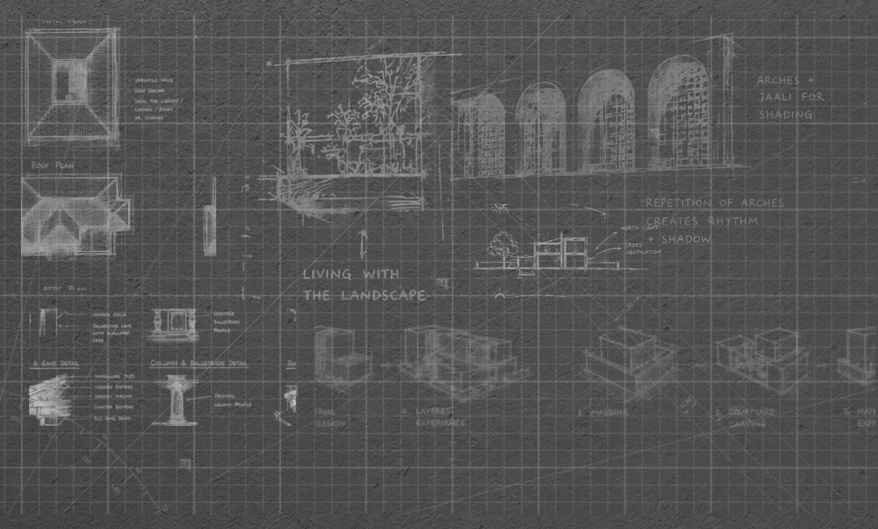 Architectural sketches placeholder